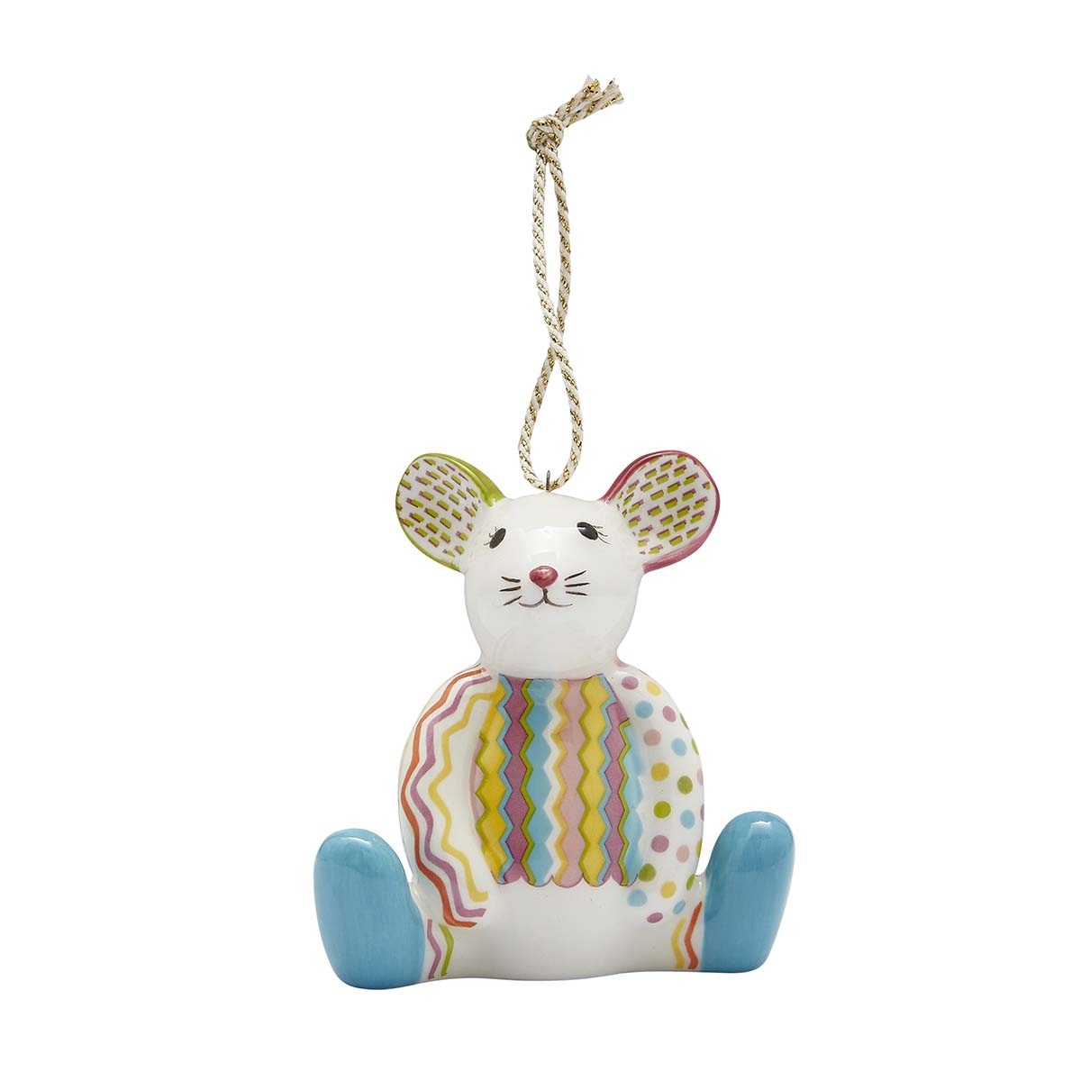 Kit Kemp Patchwork Nibbles Mouse Ornament image number null